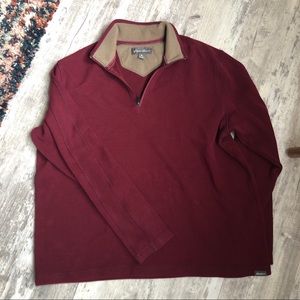 Eddie Bauer pullover!
